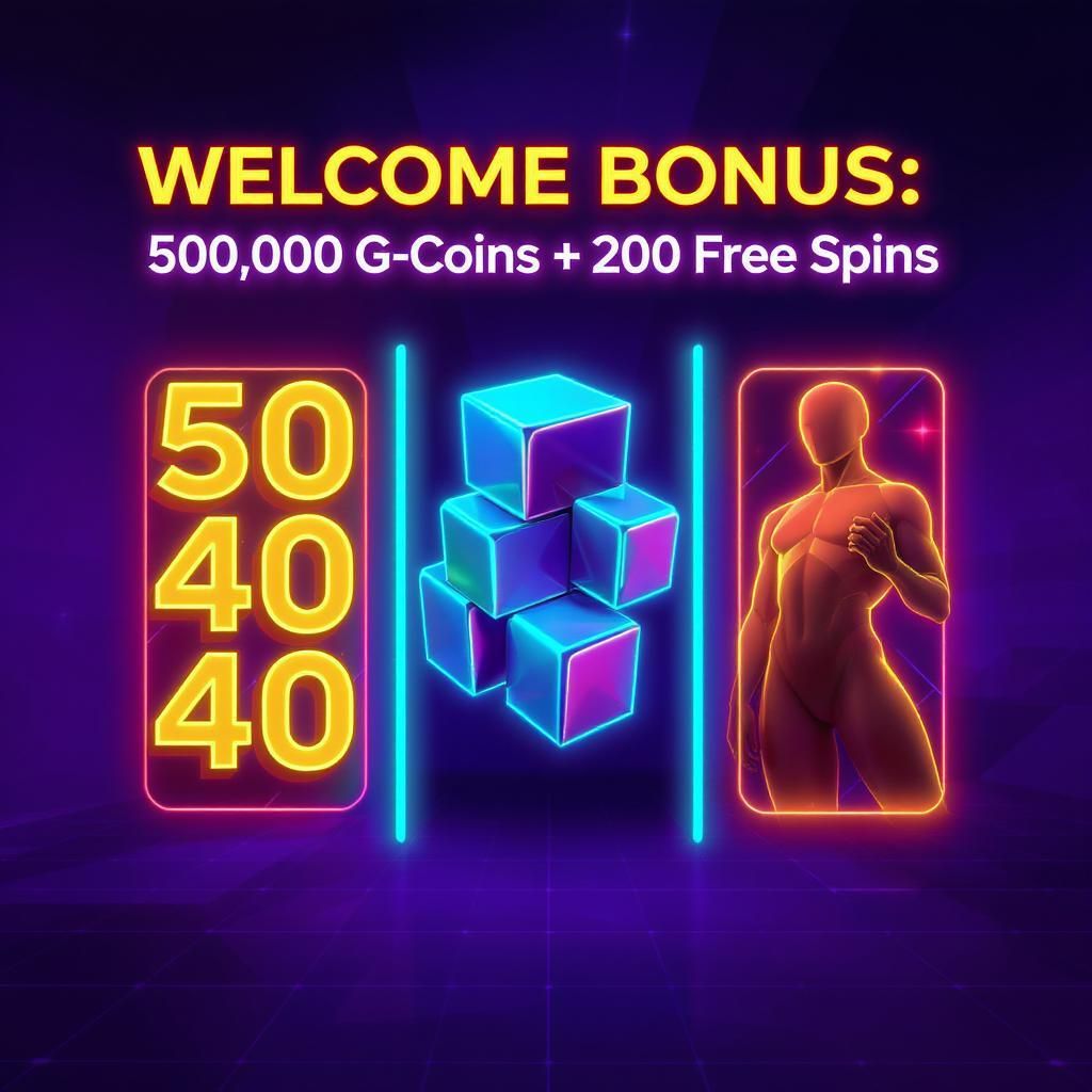 Welcome Bonus: 500,000 G-Coins + 200 Free Spins
