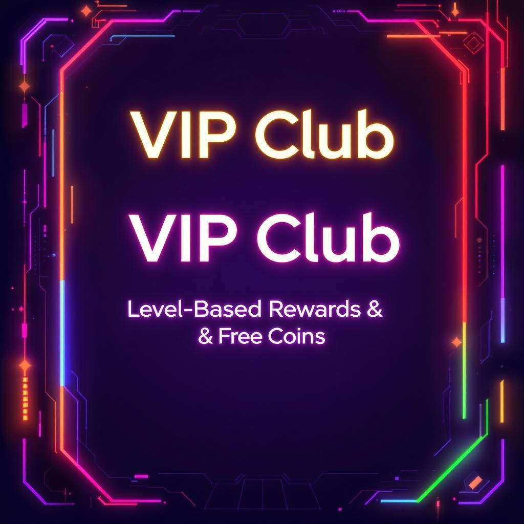 VIP Club: Level-Based Rewards & Free Coins